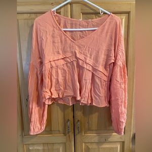 Coral long sleeve size M